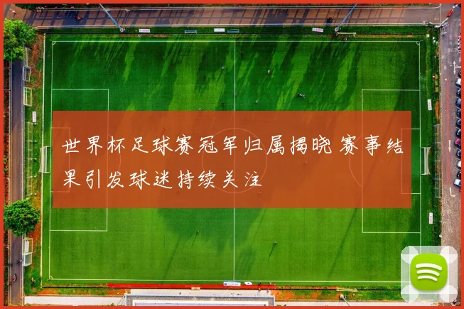 世界杯足球赛冠军归属揭晓 赛事结果引发球迷持续关注