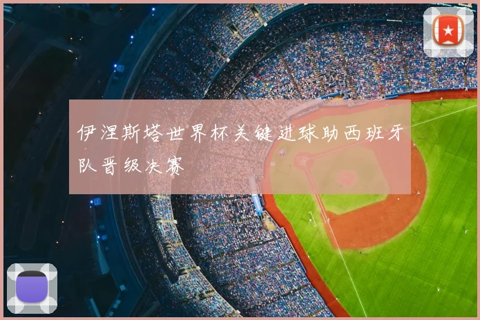 伊涅斯塔世界杯关键进球助西班牙队晋级决赛